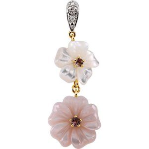 Floral-Inspired Pendant - Siddiqui Jewelers