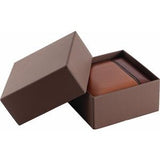 Brown Wood Drop Earring Box