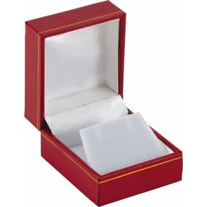 Red Flap Earring Box