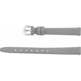12 mm Regular Gray Calf Flat Watch Band