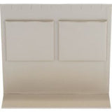 Moon Glow Brushed Leatherette 10-Slot Necklace Stand