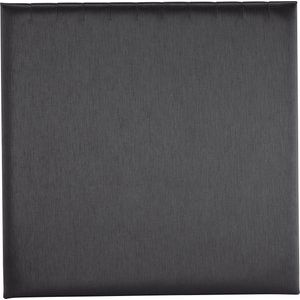 Black Brushed Leatherette 10-Slot Necklace Stand