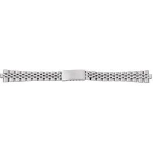 12-14 mm Silver Stainless Steel Multi-End Piece Divers Watch Band