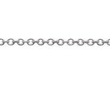Sterling Silver 2.1 mm Cable Chain by the Inch