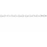 Sterling Silver 1.1 mm Rolo Chain by the Inch