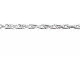 Sterling Silver 2 mm Rope Chain by the Inch