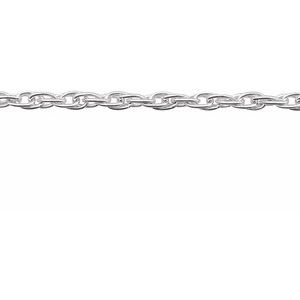 Sterling Silver 2 mm Rope Chain by the Inch