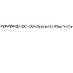 Sterling Silver 1.25 mm Rope Chain by the Inch