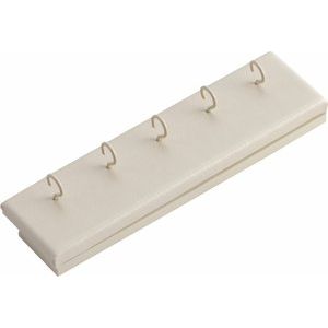 Moon Glow Shimmer Leatherette 5-Hook Dangle Display Pad