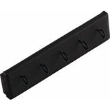 Black Shimmer Leatherette 5-Hook Dangle Display Pad