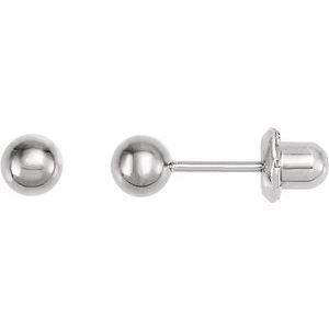 Titanium 3 mm Ball Inverness® Piercing Stud Earrings