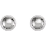Titanium 3 mm Ball Inverness® Piercing Stud Earrings