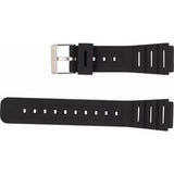 18 mm Black Polyurethane Diver Band for Use with Casio® & G-Shock® Watches