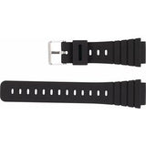 20 mm Black Polyurethane Diver Band for Use with Casio® & G-Shock® Watches
