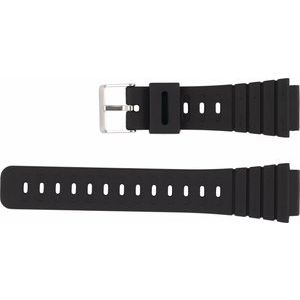 20 mm Black Polyurethane Diver Band for Use with Casio® & G-Shock® Watches
