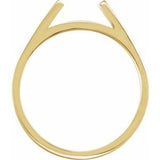 14K Yellow Matching Band