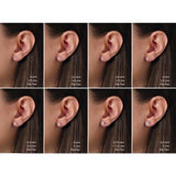 14K Yellow 1/3 CTW Lab-Grown Diamond Stud Earrings