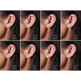 14K Rose 1/3 CTW Lab-Grown Diamond Earrings