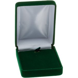 Veltex® Hunter Green Pendant/Charm Box