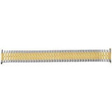 18-22 mm Silver/Gold Stainless Steel Watch Band