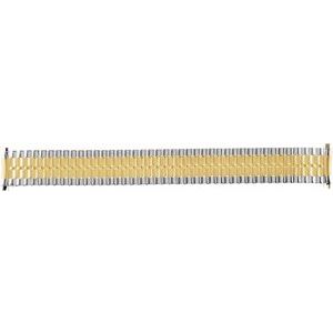 18-22 mm Silver/Gold Stainless Steel Watch Band