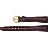12 mm Regular Brown Saddle Padded Watch Band