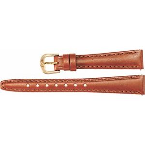 12 mm Regular Tan Saddle Padded Watch Band