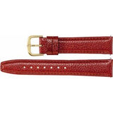 16 mm Regular Tan Leather Textured Calf Semi-Padded Watch Band