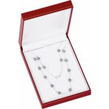 Red Small Layout Necklace Box