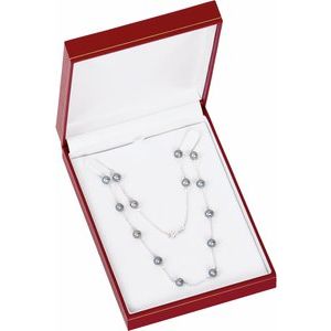 Red Small Layout Necklace Box