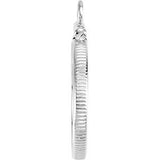 Sterling Silver Coin Frame Dangle for 19x1.5 mm Coin