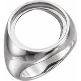 Platinum Coin Frame Bezel Ring Mounting for 17.9 mm Coin