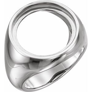 Platinum Coin Frame Bezel Ring Mounting for 17.9 mm Coin