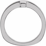 14K White Matching Band