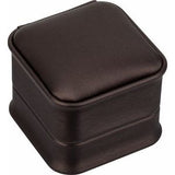 Bronze Leatherette Single Ring Box
