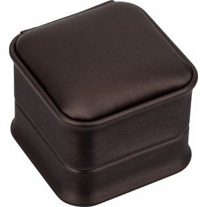 Bronze Leatherette Single Ring Box