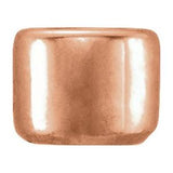 14K Rose .02 CT Natural Diamond Micro Bezel Setting