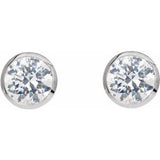 Platinum 1/5 CTW Natural Diamond Cocktail-Style Earrings