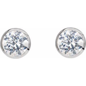 Platinum 1/5 CTW Natural Diamond Cocktail-Style Earrings