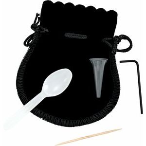 10K White Infinite Love Ash Holder 18" Necklace