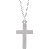 Necklace Cross 18" Necklace