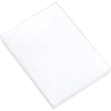 White Matte Leatherette Necklace/Pearl Folder - Fine Jewelry Folders for Necklaces - Customizable Jewelry Folder - Imprint Your Logo