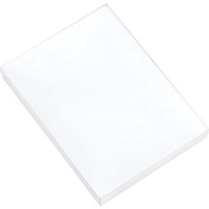 White Matte Leatherette Necklace/Pearl Folder - Fine Jewelry Folders for Necklaces - Customizable Jewelry Folder - Imprint Your Logo