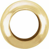 14K Yellow Gold-Plated Sterling Silver 6 mm Smooth Bead