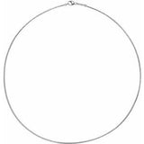 Platinum 1.2 mm Wheat 18" Chain