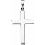 Platinum Cross Pendant