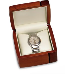 Brown Wood Watch/Pillow Box