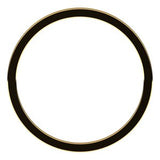 14K Yellow 1 mm Flat Band Size 19