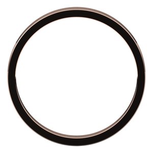 10K Rose 2.5 mm Flat Band Size 5.5