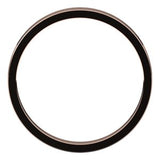 14K Rose 2.5 mm Flat Band Size 18.5
